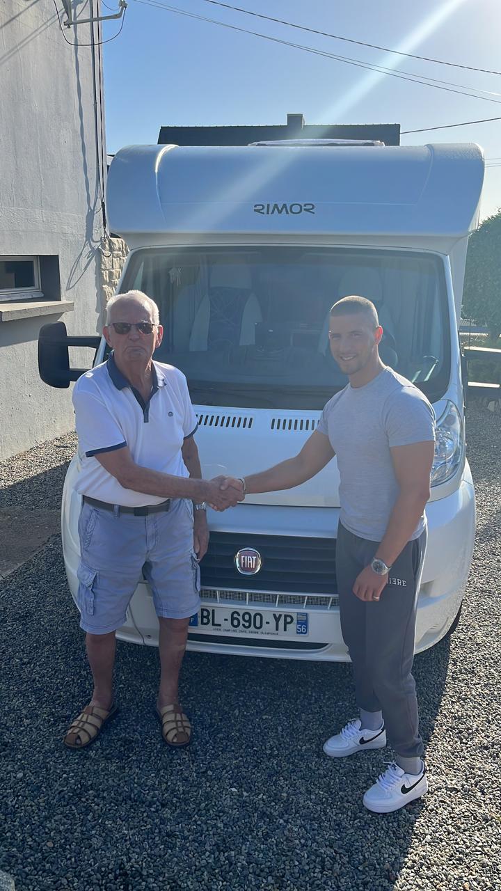 Client satisfait camping-car